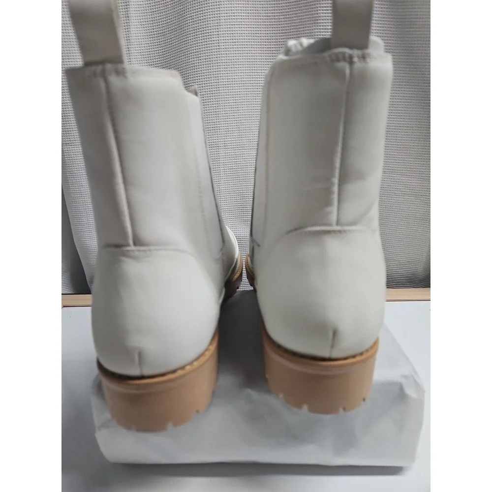 Rebecca Allen Women's The All Weather Boot Fashion, Cream,‎ 9.5